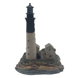 American Heritage Hunting Island SC Lighthouse Resin Figurine Youngs 1999